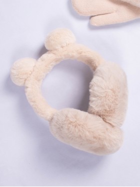 Cute Bear Ears Plush Earmuff